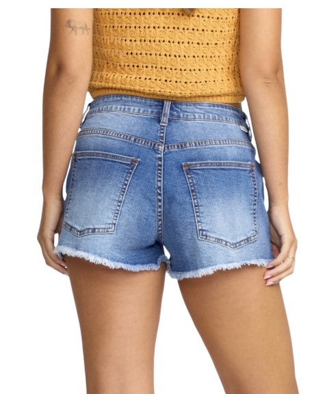 Billabong Womens Shorts Drifter Denim