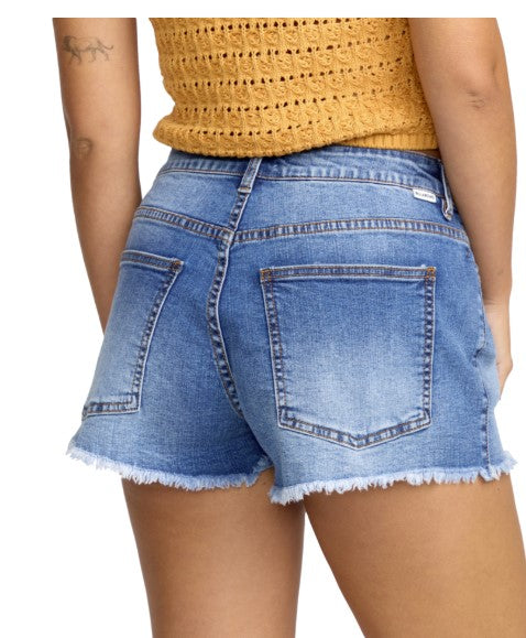 Billabong Womens Shorts Drifter Denim