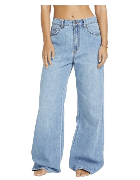 Billabong Womens Pants Washed By The Sun Denim