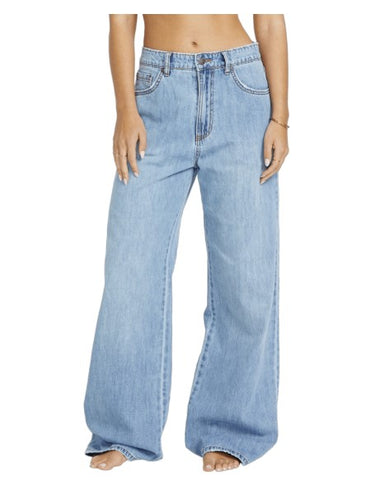 Billabong Womens Pants Washed By The Sun Denim