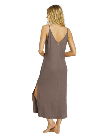 Billabong Womens Dress Night Waves Midi