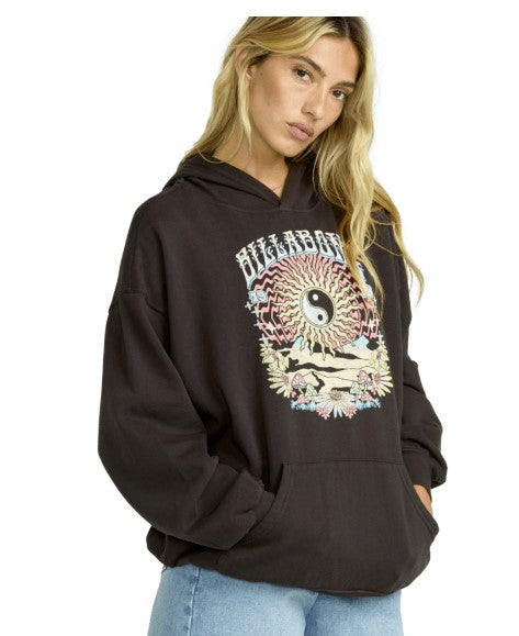 Billabong Womens Sweatshirt Ride Out Hoodie