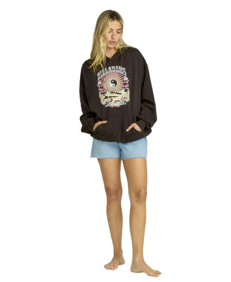 Billabong Womens Sweatshirt Ride Out Hoodie