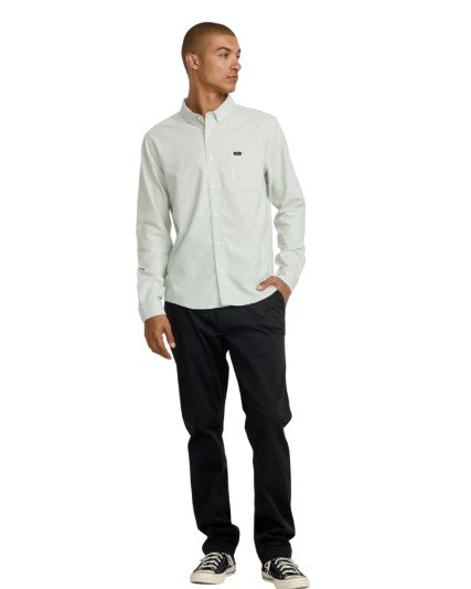 RVCA Mens Shirt That'll Do Long Sleeve