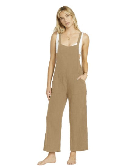 Billabong Womens Jumpsuit Pacific Time Romper Jumpsuit