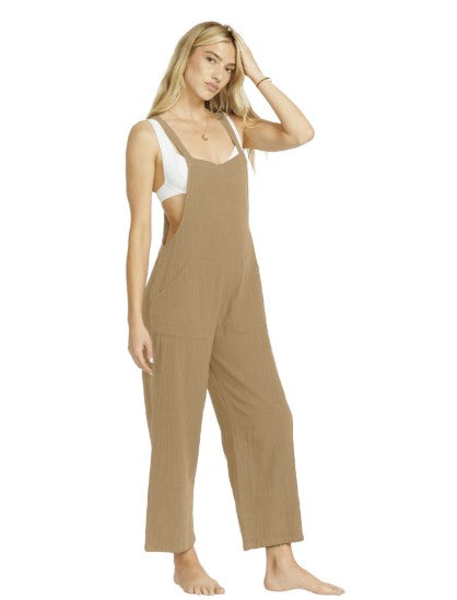 Billabong Womens Jumpsuit Pacific Time Romper Jumpsuit