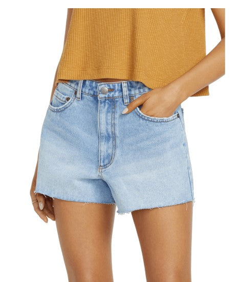 Billabong Womens Shorts High Tides Denim