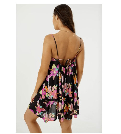 Roxy Womens Dress Summer Fling Pt Cover-Up