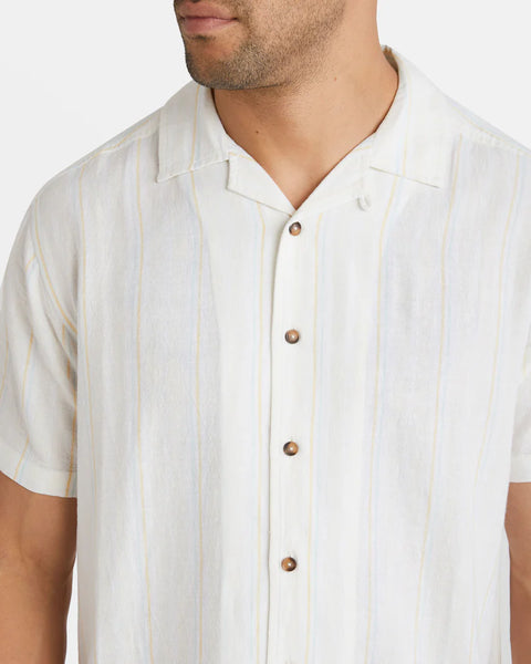 RVCA Mens Woven Beat Stripe