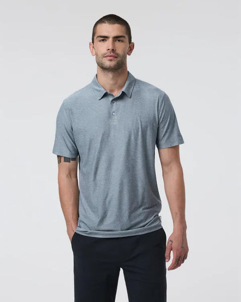 Vuori Mens Knit Strato Tech Polo