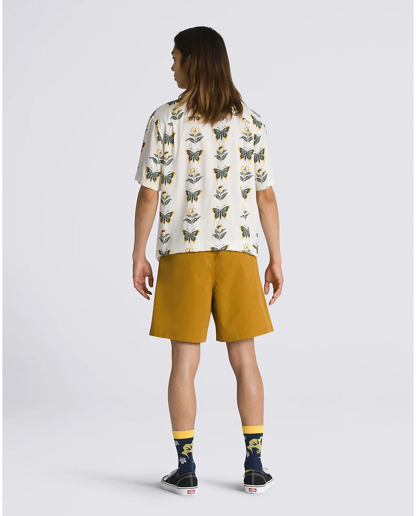 Vans shorts mens sale yellow