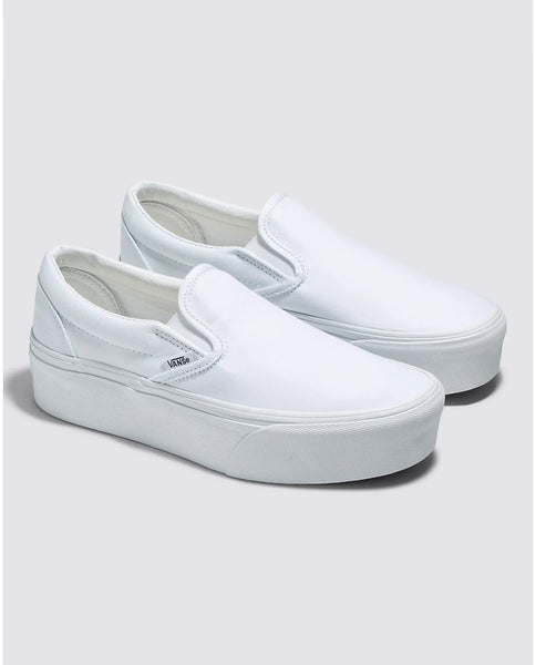 Vans Shoes Classic Slip-On Checkerboard Stackform