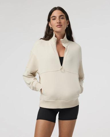 Vuori Womens Sweatshirt Sedona Rib Half Zip