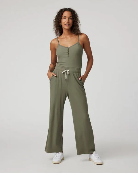 Vuori Womens Jumpsuit Pose Henley