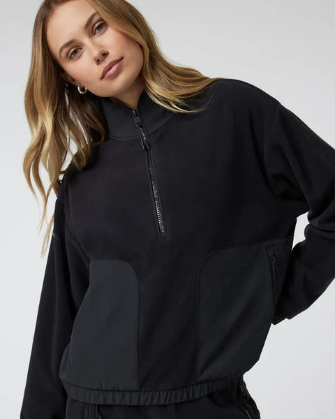 Vuori Womens Sweatshirt Aspen Half Zip