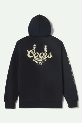 Brixton Mens Sweatshirt Coors Luck Hoodie