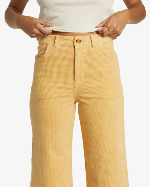 Billabong Womens Pants Be Free Corduroy Jeans