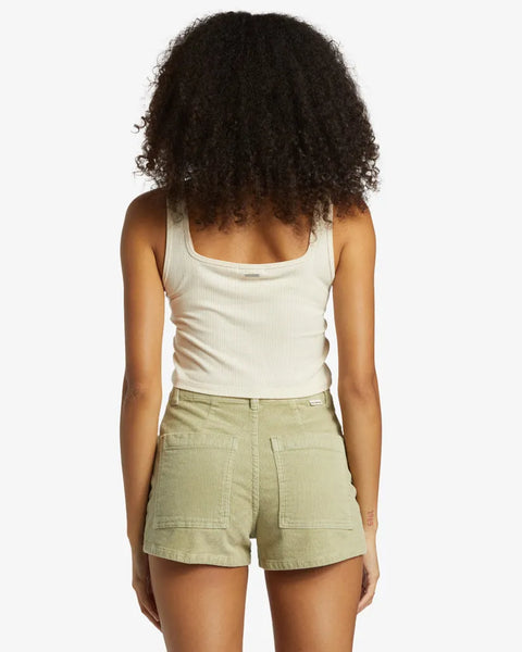 Billabong Womens Shorts Free Fall Corduroy