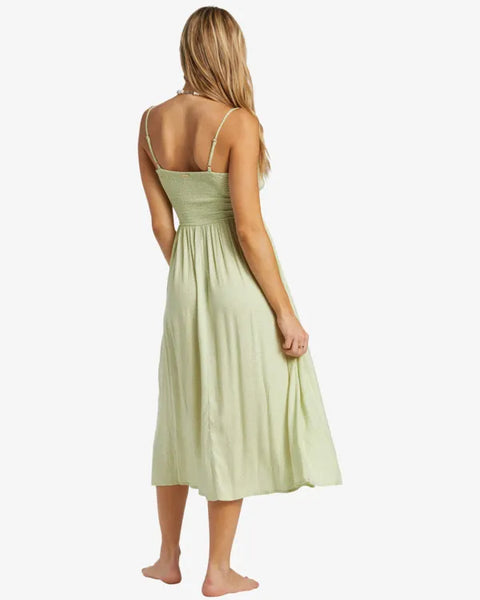 Billabong Womens Dress Texas Beach Midi