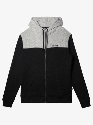 Quiksilver Mens Sweatshirt Keller Block Zip Up Hoodie