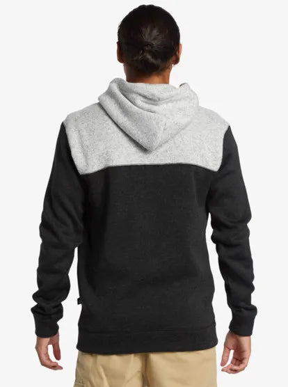 Quiksilver Mens Sweatshirt Keller Block Zip Up Hoodie