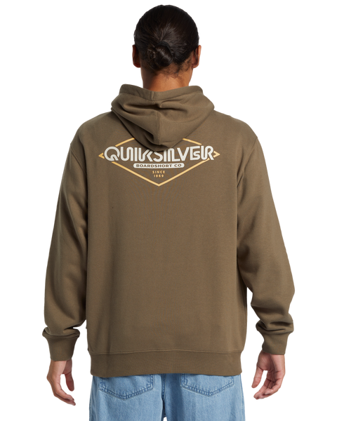 Quiksilver Mens Sweatshirt Omni Sign Hoodie