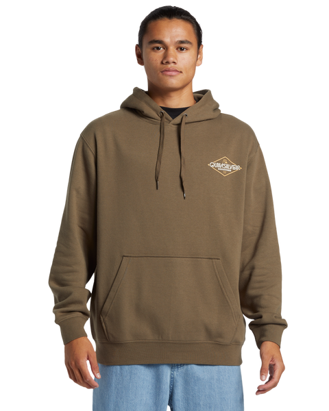 Quiksilver Mens Sweatshirt Omni Sign Hoodie