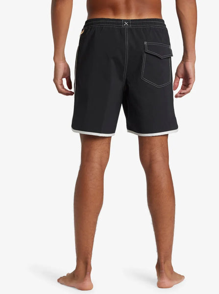 Quiksilver Mens Boardshorts Original Scallop Volley 17