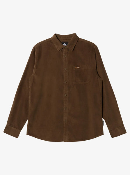 Quiksilver Mens Shirt Smoke Trail Corduroy