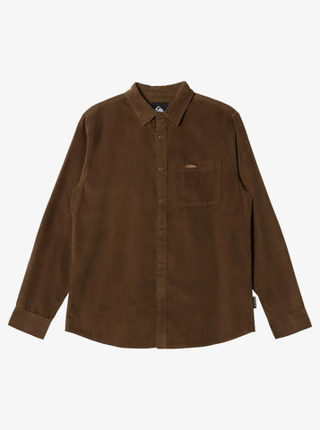 Quiksilver Mens Shirt Smoke Trail Corduroy