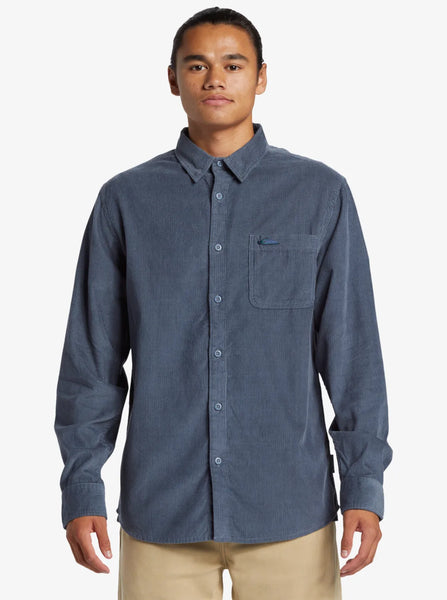 Quiksilver Mens Shirt Smoke Trail Corduroy