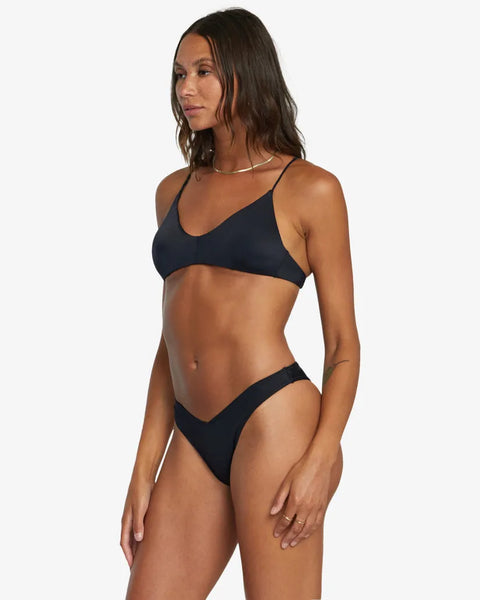 RVCA Womens Bikini Bottoms Solid Medium