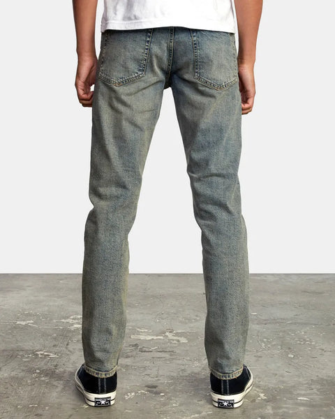 RVCA Mens Pants Daggers Denim Jeans