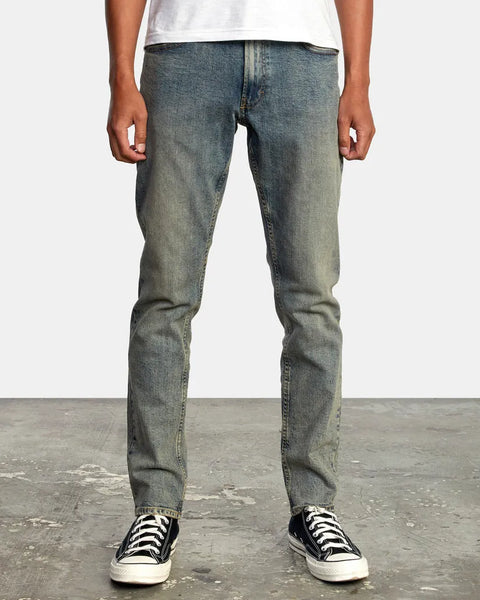 RVCA Mens Pants Daggers Denim Jeans