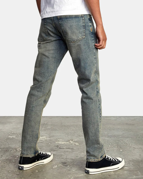 RVCA Mens Pants Daggers Denim Jeans