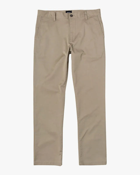 RVCA Mens Pants The Weekend Stretch Straight Fit