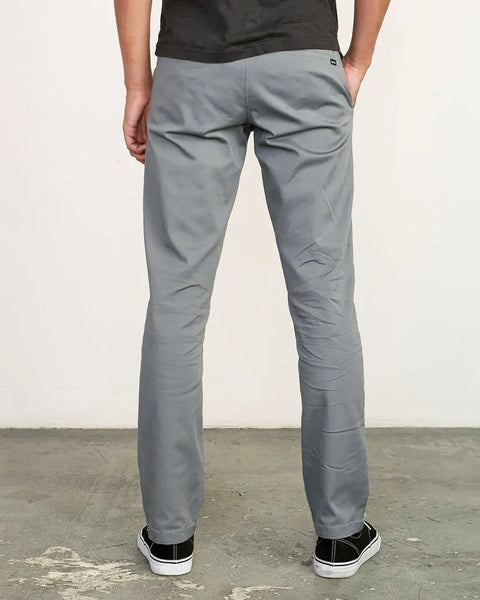 RVCA Mens Pants The Weekend Stretch Straight Fit