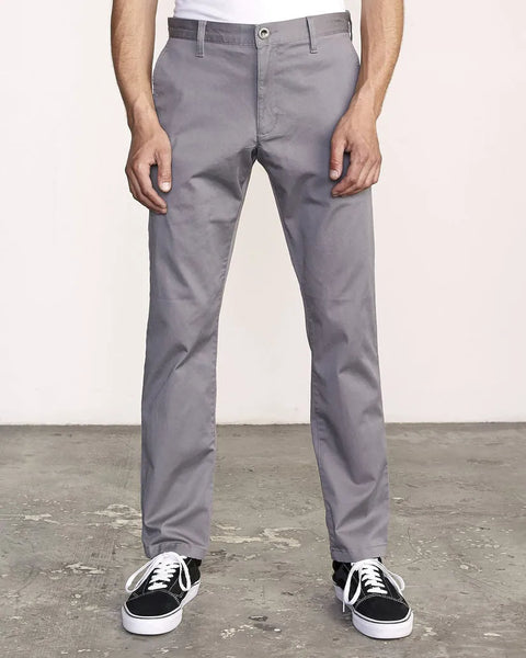 RVCA Mens Pants The Weekend Stretch Straight Fit