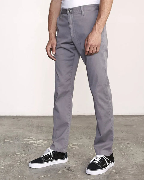 RVCA Mens Pants The Weekend Stretch Straight Fit