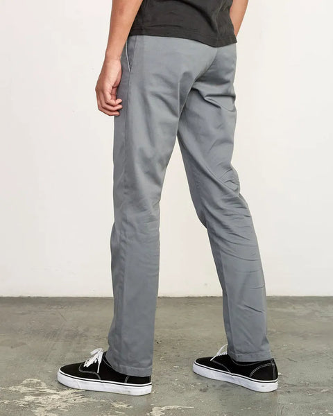 RVCA Mens Pants The Weekend Stretch Straight Fit