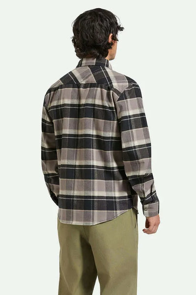 Brixton Mens Shirt Builders Bowery Stretch Water Resistant Flannel