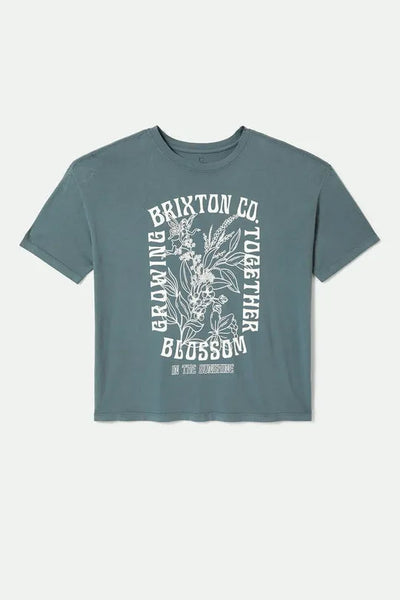 Brixton Womens Shirt Bloom Oversized Boyfriend Tee