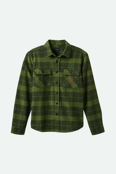 Brixton Mens Shirt Bowery Heavyweight Flannel