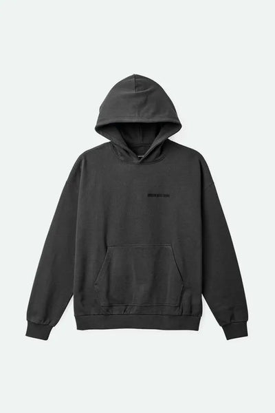 Brixton Mens Sweatshirt Embroidered Heavyweight Oversized Hoodie