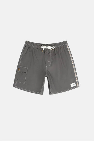 Rhythm Mens Shorts Patch Beach Short