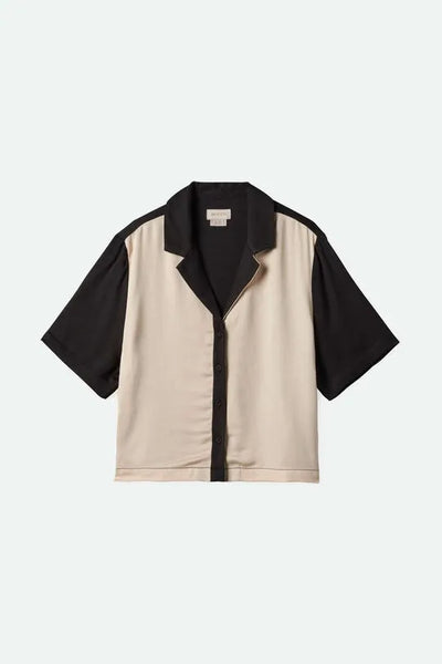 Brixton Womens Shirt Silky S/S Bowling