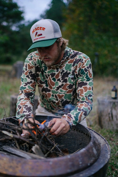 Seager Hat Gone Huntin' Mesh Snapback