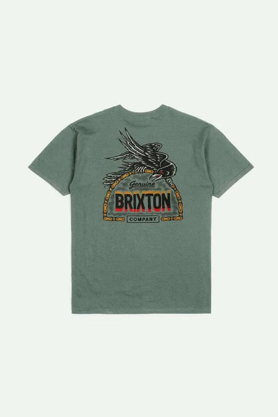 Brixton Mens Shirt Raven