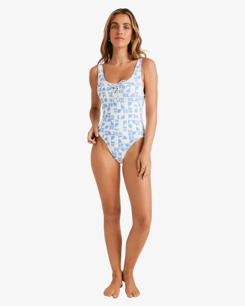 Billabong Womens Swimsuit Cool Tide One-Piece