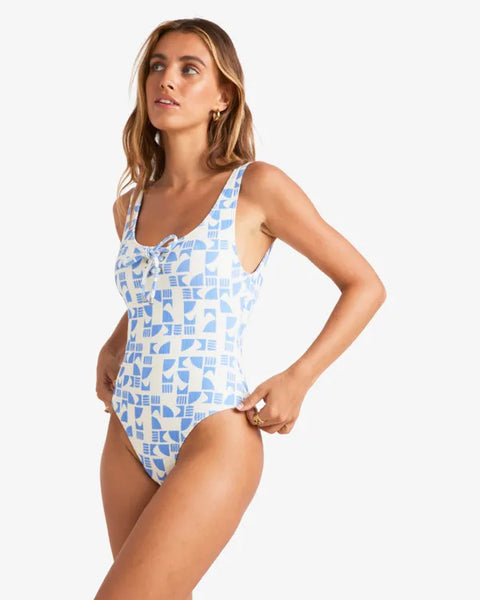 Billabong Womens Swimsuit Cool Tide One-Piece